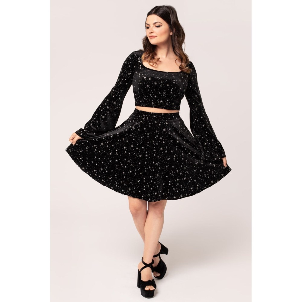 Hell Bunny - Vela Jupe - Noir